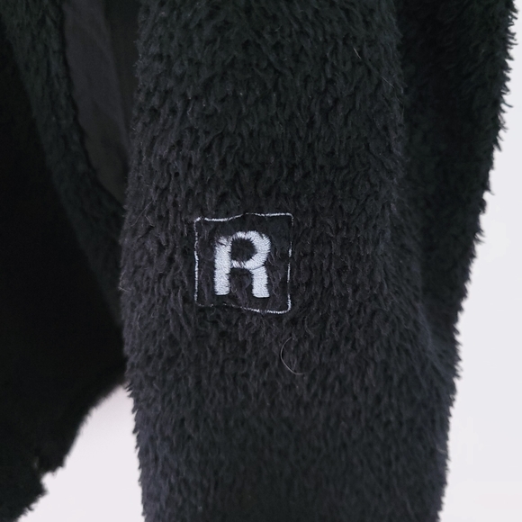 Patagonia Fleece Jacket Black Small Women Zip Up Pockets Winter Gorpcore Casual - Picture 3 of 4